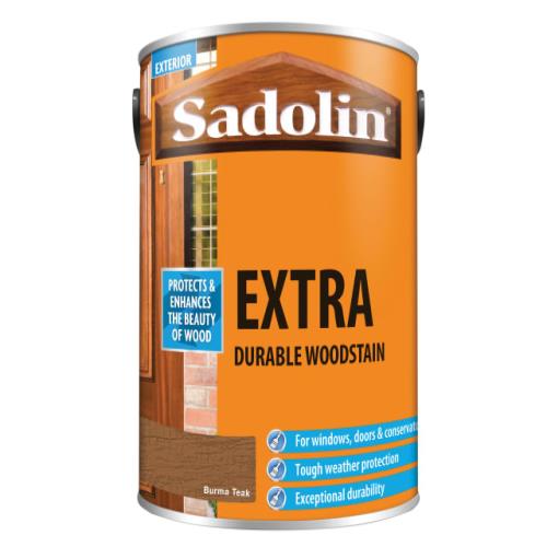 Sadolin Extra Durable Woodstain Burma Teak 5