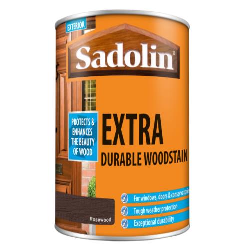 Sadolin Extra Durable Woodstain Rosewood 1 Li
