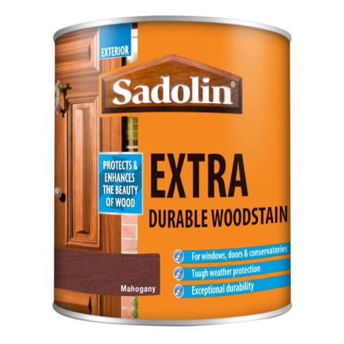 Sadolin Extra Durable Woodstain Mahogany 500m