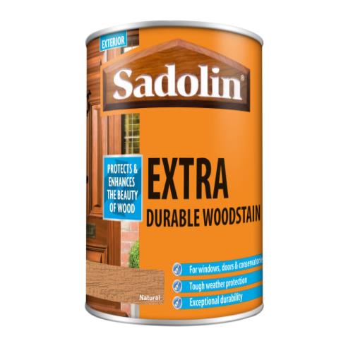 Sadolin Extra Durable Woodstain Natural 1 Lit
