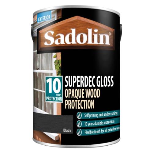Sadolin Superdec Opaque Wood Protection Black