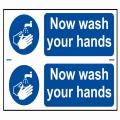 Scan Now Wash Your Hands - Pvc 300 X 200mm