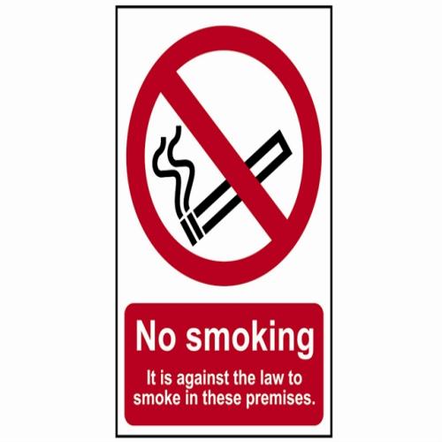 Scan No Smoking It Is Against The Law To Smok