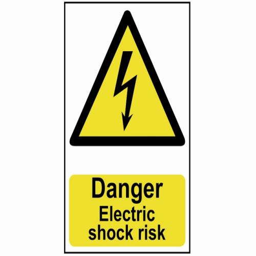 Scan Danger Electric Shock Risk