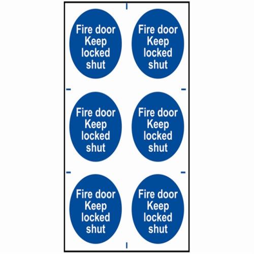 Scan Fire Door Keep Locked Shut