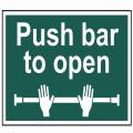 Scan Push Bar To Open