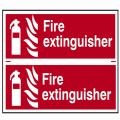 Scan Fire Extinguisher - Pvc 300 X 200mm