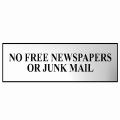 Scan No Free Newspapers Or Junk Mail - Chrome