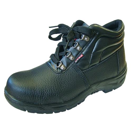 Scan Chukka Safety Black Boot Size 10/44