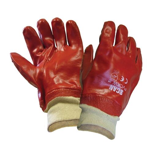 Scan Pvc Knitwrist Glove