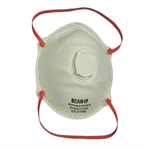 Scan Moulded Disposable Valved Mask Ffp3 Pk 2