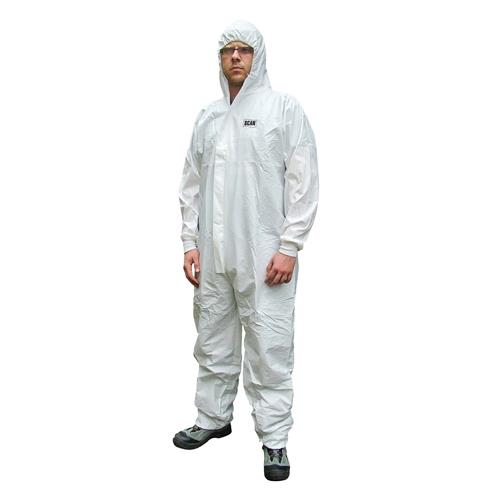 Scan Chemical Splash Resistant White Large