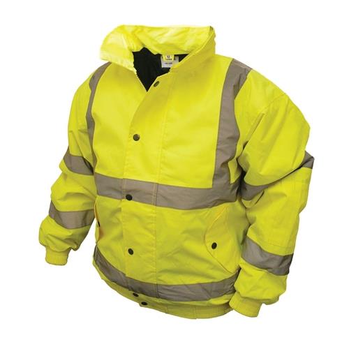 Scan Hi-vis Bomber Jacket Yellow Xxxlarge