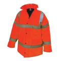 Scan Hi-vis Motorway Jacket Orange Medium