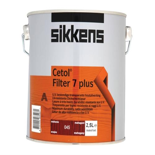 Sikkens Filter 7+ Woodstain Mahogany 2.5l