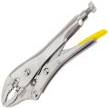 Stanley Locking Pliers 225mm Curved Jaw
