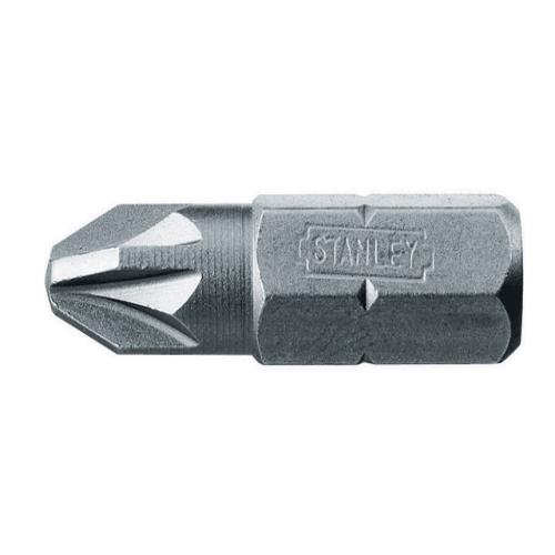 Stanley Pozidriv 1pt Bit 25mm (box Of 25)