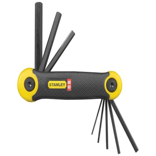 Stanley Hexagon Key Folding Set Of 8 Metric
