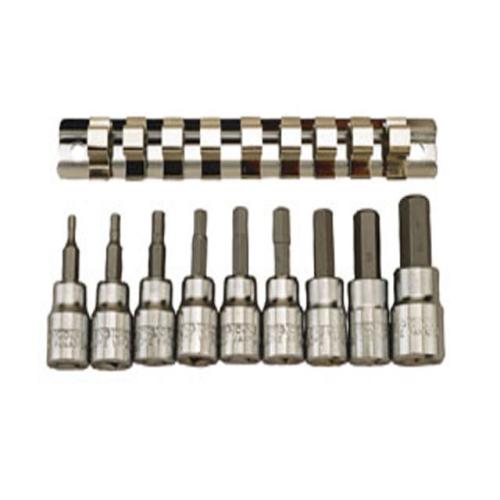 Teng M3812 Socket Clip Rail Hex Socket Metric