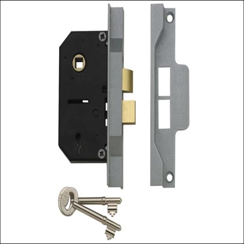 Union 2242 Rebated Sashlock Electro Brass 2.5