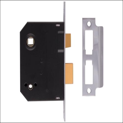 Union 2294 Bathroom Lock Polished Brass 2.5