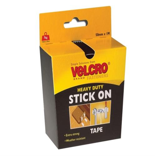 Velcro Brand Heavy-duty Stick On Tape Black