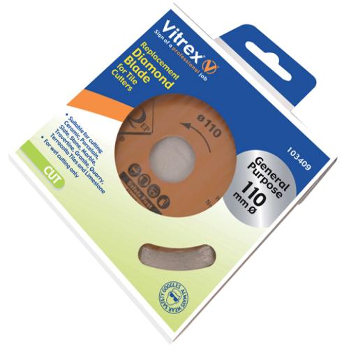 Vitrex Diamond Blade Standard 110mm
