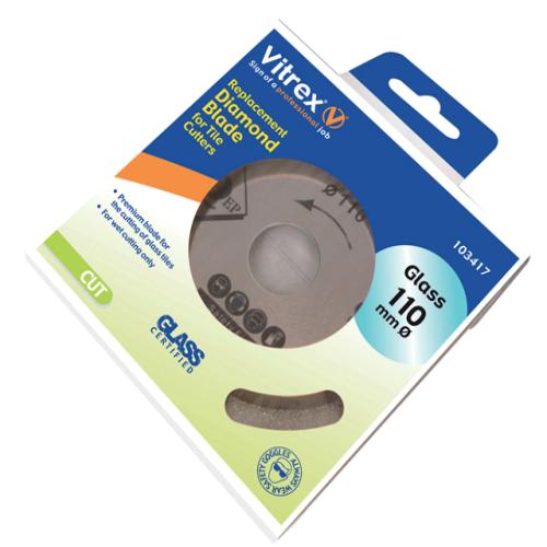 Vitrex Diamond Blade Glass 110mm
