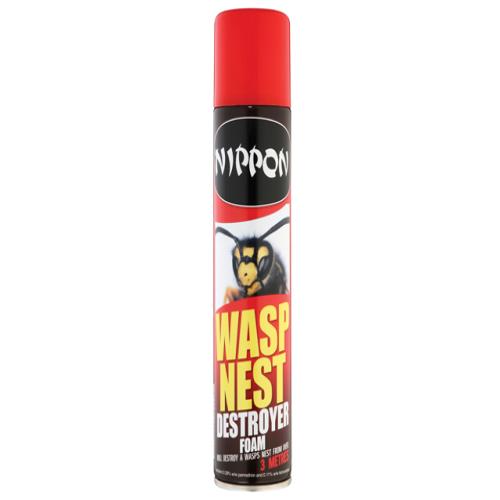 Vitax Nippon Wasp Nest Destroyer Foam 300ml
