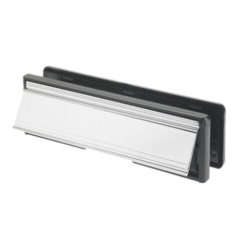 Yale Letter Plate 300mm (12in) Chrome Visi