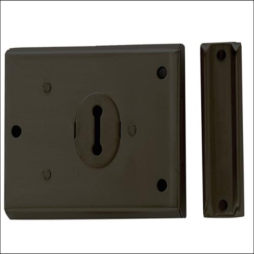 Yale P402 Rim Lock Black Finish 102x76mm Visi