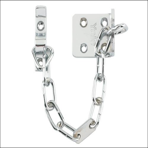 Yale Ws6 Safety Door Chain Electro Brass Fini