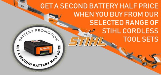Second Stihl Battery at Half Price